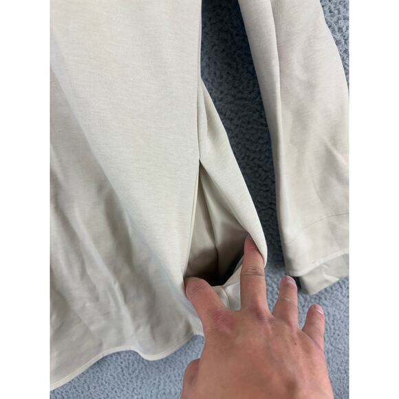 Nike Maternity Sweatshirt Womens Small Tan Brown Pregnancy Clothes Pullover NEW - Picture 8 of 8